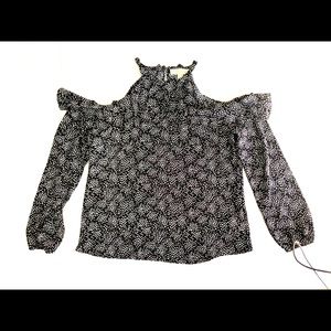 Michael Kors - Womens cold shoulder top - Size Medium